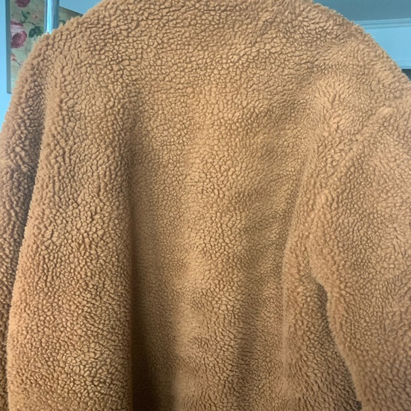 oversized teddy jacket 🤎 - Picture 5 of 5